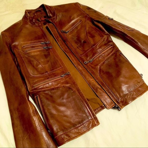 Danier Jackets & Blazers - Danier leather moto jacket BNWT